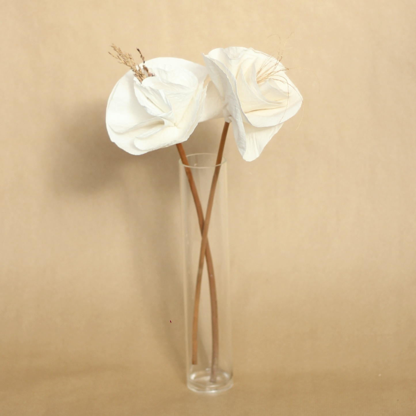 Flores de tela perfumadas