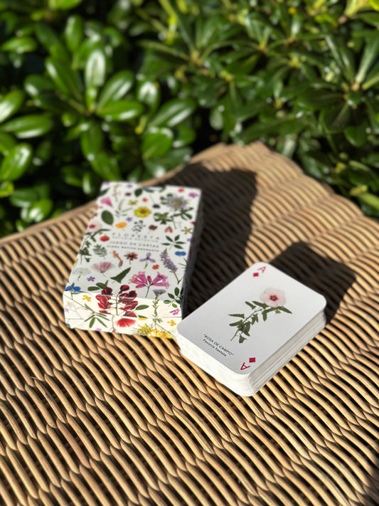 Juego de Cartas Barajas Francesas (Colección Flora Nativa)
