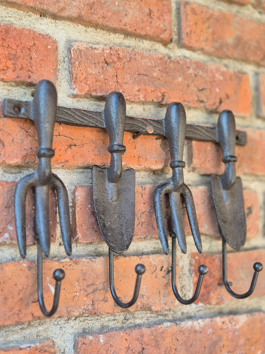 Perchero herramientas de hierro