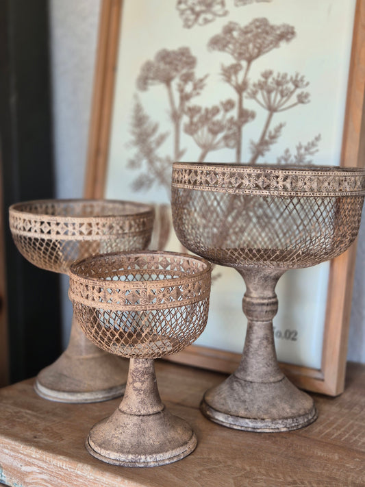 Copón Deco en Hierro