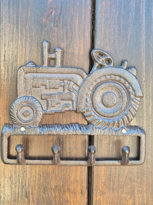 Perchero tractor de hierro