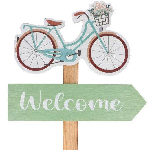 Tutor decorativo Bicicleta