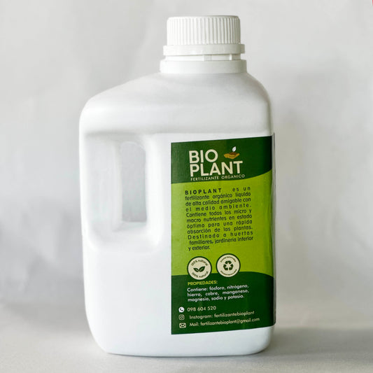 Fertilizante orgánico Bioplant 1 lt.