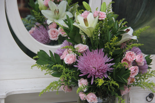 Arreglo de flores Romance