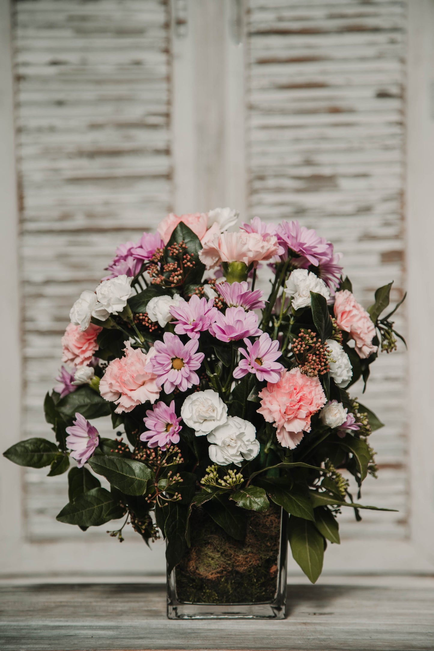 Arreglo de flores Romance