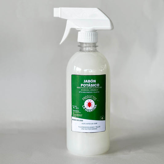 Insecticida orgánico Jabón Potásico (listo para usar)