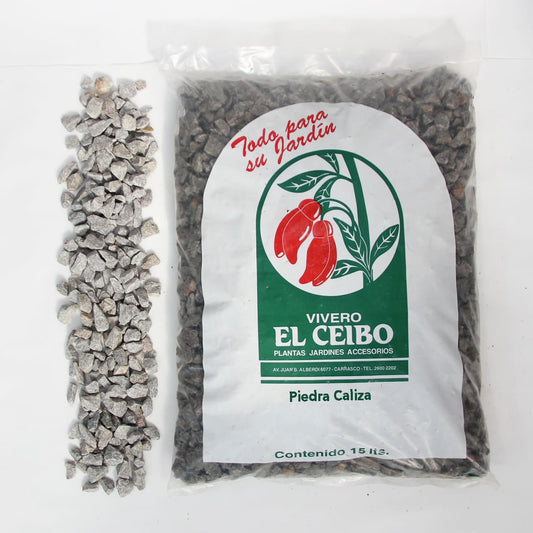 Piedra caliza partida