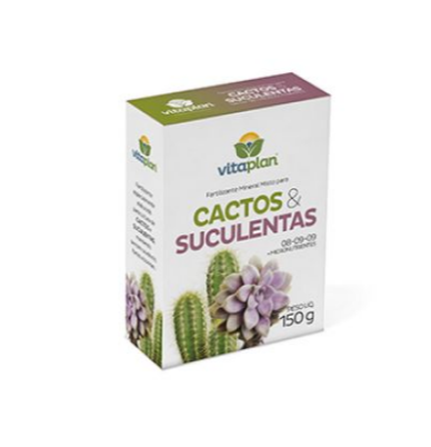 Fertilizante Cactus y Suculentas 150 grs.