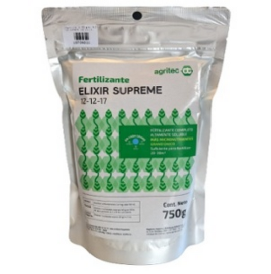 Fertilizante Elixir (12.12.17 + micronutrientes) 750 grs.