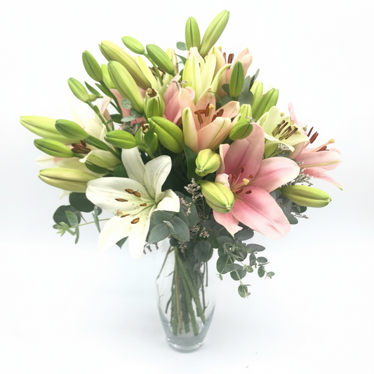 Arreglo de flores Lilium pleno