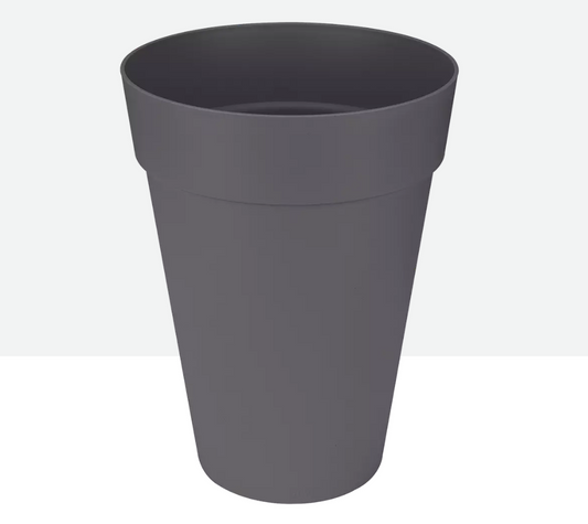 Maceta elho alta con drenaje 35cm