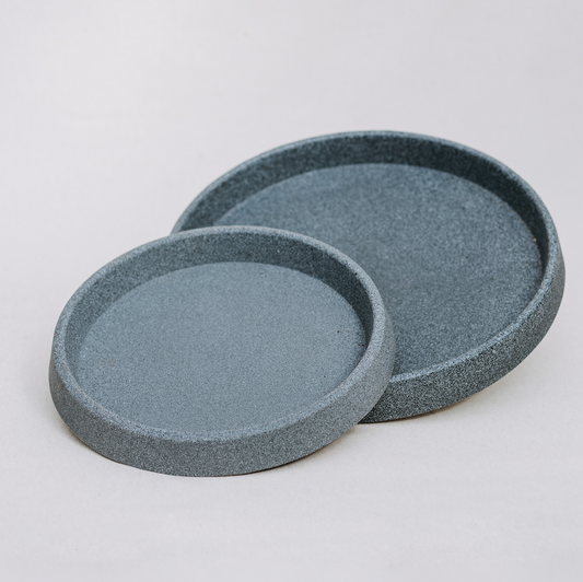 Plato rotomoldeado redondo