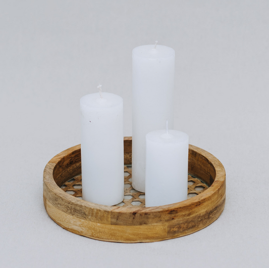 Vela cilíndrica 4 x 6cm (b x h)