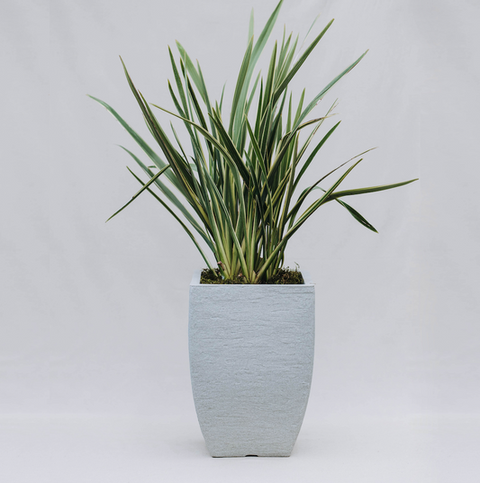 Maceta rotomoldeada piramidal