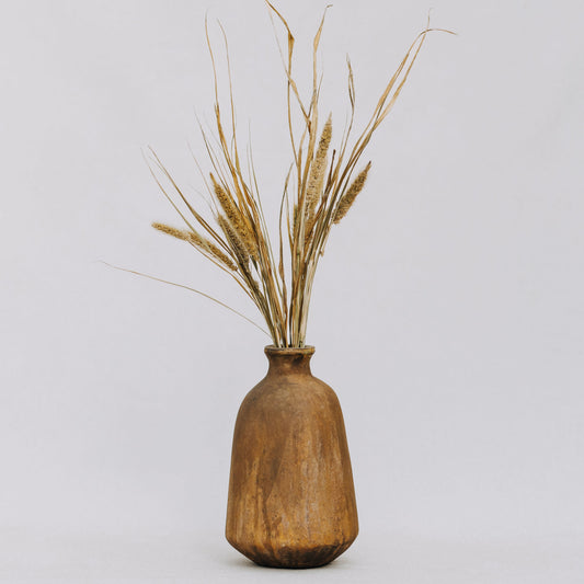 Jarrón rústico