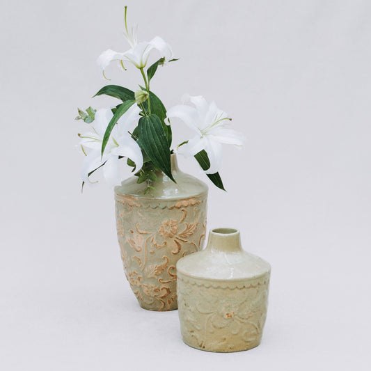 Jarrón de cerámica