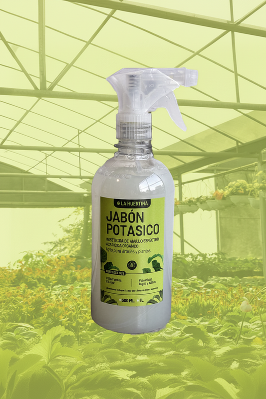 Insecticida orgánico Jabón Potásico (listo para usar)