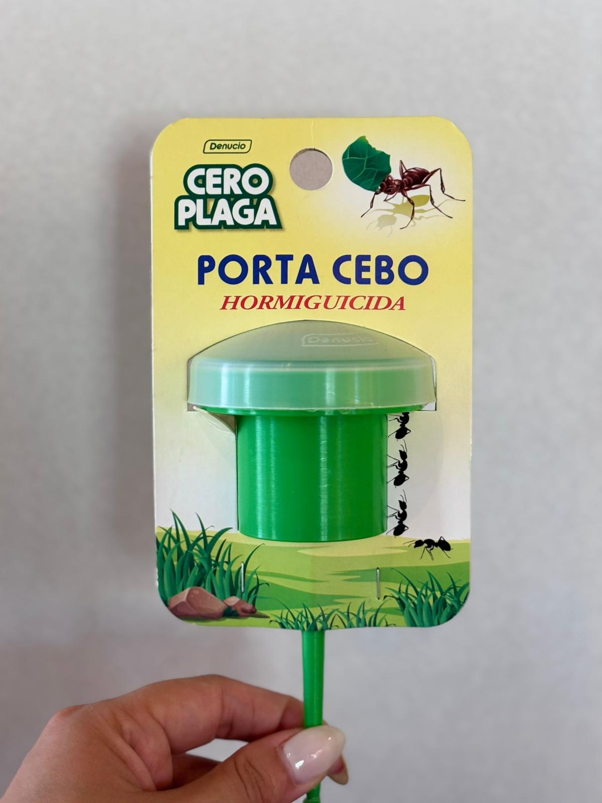 Porta cebo para hormigas