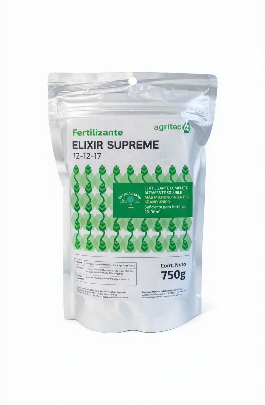 Fertilizante Elixir (12.12.17 + micronutrientes) 750 grs.