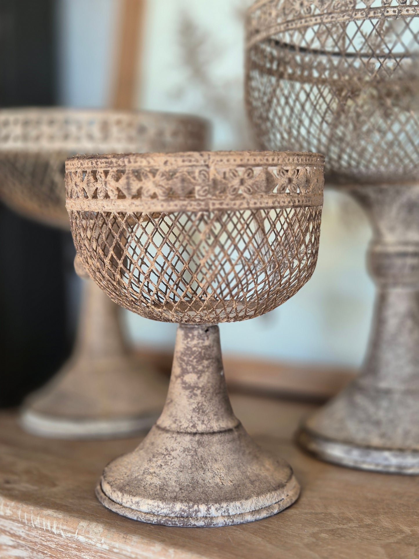 Copón Deco en Hierro